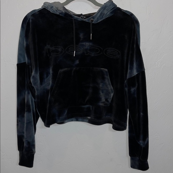 BeBe Sport Blue Tye-dye Crusts Velvet - Picture 1 of 3